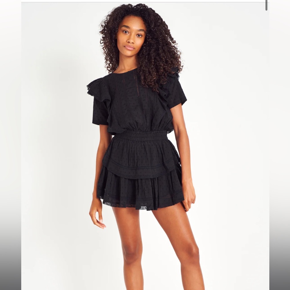LoveShackFancy Natasha Heritage Mini Dress